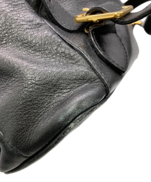 GUCCI（グッチ）GUCCI (グッチ) バンブー バックパック ブラックの古着・服飾アイテム