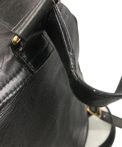 GUCCI（グッチ）GUCCI (グッチ) バンブー バックパック ブラックの古着・服飾アイテム