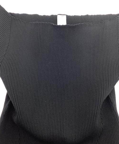 CFCL（シーエフシーエル）CFCL (シーエフシーエル) POTTERY HS OFF SHOULDER SHORT SLEEVE DRESS ブラック サイズ:Sの古着・服飾アイテム