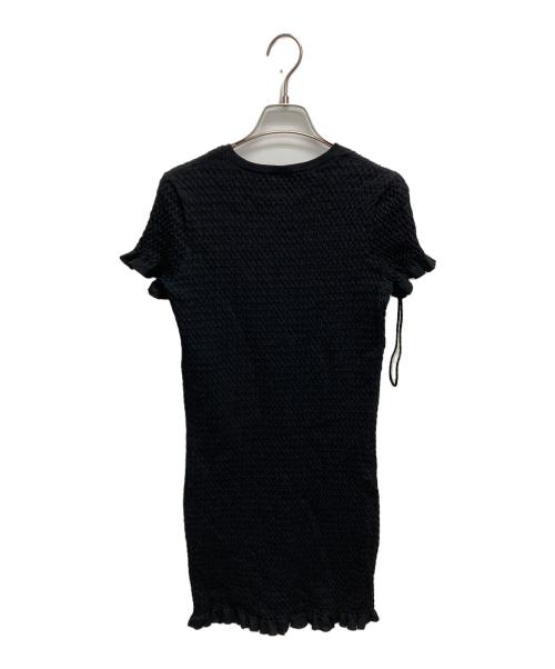 CHANEL（シャネル）CHANEL (シャネル) ココマークラインストーンニットワンピース ブラック サイズ:SIZE 36の古着・服飾アイテム