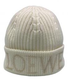 LOEWE（ロエベ）の古着「Wool Logo Beanie」｜ベージュ