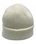 LOEWE (ロエベ) Wool Logo Beanie ベージュ サイズ:実寸サイズをご参照下さい。：30000円