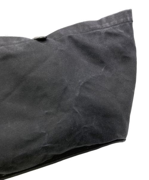 THE ROW（ザ ロウ）THE ROW (ザ ロウ) Idaho XL コットンキャンバス トートバッグ ブラックの古着・服飾アイテム