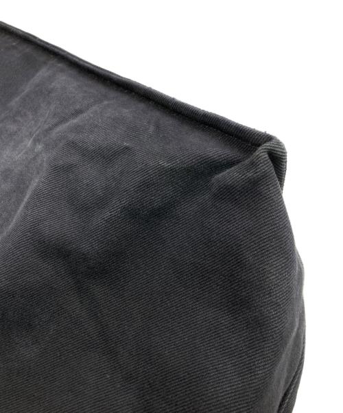 THE ROW（ザ ロウ）THE ROW (ザ ロウ) Idaho XL コットンキャンバス トートバッグ ブラックの古着・服飾アイテム