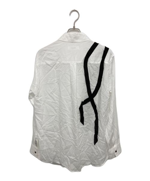 sulvam（サルバム）sulvam (サルバム) スリーブリボンシャツ ホワイト サイズ:SIZE FREEの古着・服飾アイテム