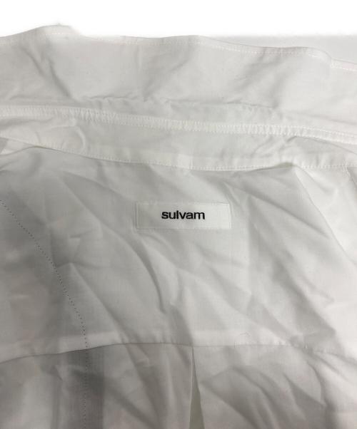 sulvam（サルバム）sulvam (サルバム) スリーブリボンシャツ ホワイト サイズ:SIZE FREEの古着・服飾アイテム