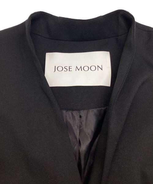 JOSEMOON（ジョゼムーン）JOSEMOON (ジョゼムーン) SUITING LONG COAT ブラック サイズ:	SIZE Freeの古着・服飾アイテム