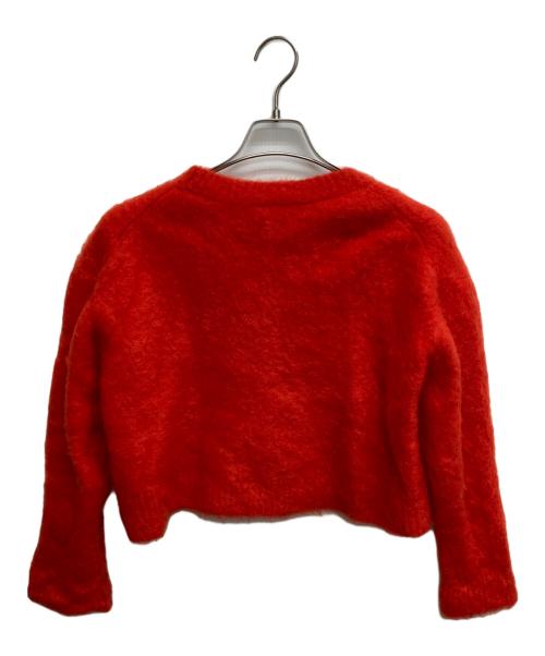 MYLAN（マイラン）MYLAN (マイラン) Wool Mohair Knit Top レッド サイズ:SIZE FREEの古着・服飾アイテム