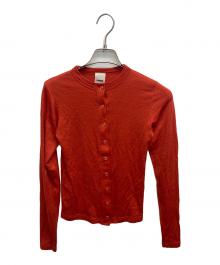 IAWAK（アイアワク）の古着「BASIC CARDIGAN」｜オレンジ