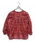 ETRO (エトロ) Paisley Print Sheer Blouse ピンク サイズ:SIZE38 未使用品：8000円