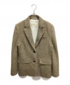 TODAYFULトゥデイフル）の古着「Cutoff Wool Jacket」｜カーキ