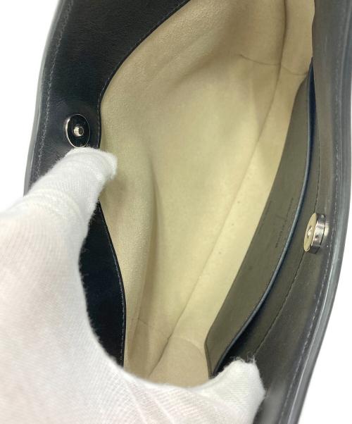 courreges（クレージュ）courreges (クレージュ) Holy ショルダーバッグ ブラックの古着・服飾アイテム