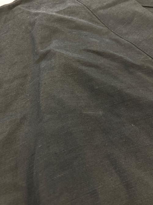 HYKE（ハイク）HYKE (ハイク) Vネックリネン混ワンピース ブラック サイズ:SIZE Freeの古着・服飾アイテム