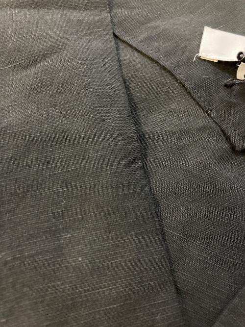 HYKE（ハイク）HYKE (ハイク) Vネックリネン混ワンピース ブラック サイズ:SIZE Freeの古着・服飾アイテム