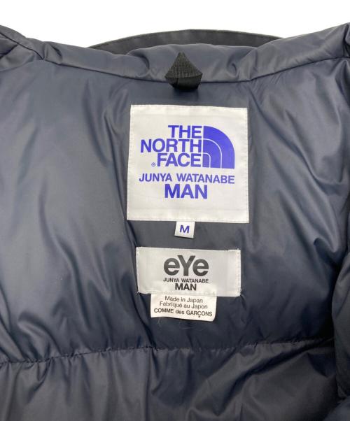 THE NORTH FACE（ザ ノース フェイス）THE NORTH FACE (ザ ノース フェイス) JUNYA WATANABE MAN (ジュンヤワタナベマン) ナイロンタフタ層ラミネート×ウールエステルチェック×ナイロンオックス ブラック サイズ:SIZE　Mの古着・服飾アイテム