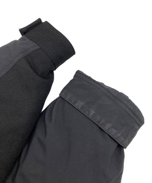 THE NORTH FACE（ザ ノース フェイス）THE NORTH FACE (ザ ノース フェイス) JUNYA WATANABE MAN (ジュンヤワタナベマン) ナイロンタフタ層ラミネート×ウールエステルチェック×ナイロンオックス ブラック サイズ:SIZE　Mの古着・服飾アイテム