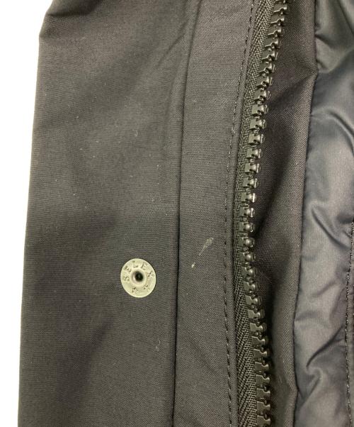 THE NORTH FACE（ザ ノース フェイス）THE NORTH FACE (ザ ノース フェイス) JUNYA WATANABE MAN (ジュンヤワタナベマン) ナイロンタフタ層ラミネート×ウールエステルチェック×ナイロンオックス ブラック サイズ:SIZE　Mの古着・服飾アイテム