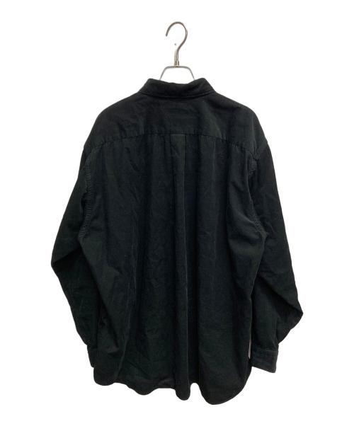 COMOLI（コモリ）COMOLI (コモリ) コーデュロイ コモリシャツ ブラック サイズ:SIZE 2の古着・服飾アイテム