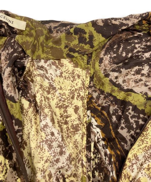 CELINE（セリーヌ）CELINE (セリーヌ) シルクワンピース ベージュ サイズ:SIZE34の古着・服飾アイテム