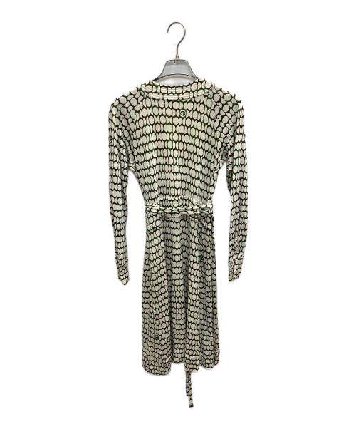 GUCCI（グッチ）GUCCI (グッチ) ワンピース ホワイト×グリーン サイズ:SIZE　Sの古着・服飾アイテム