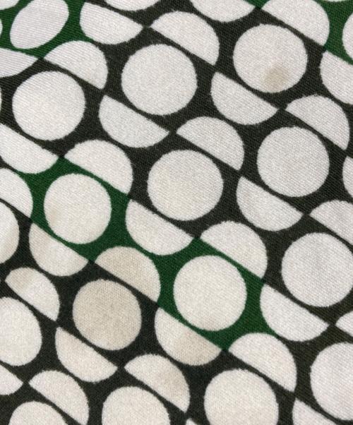 GUCCI（グッチ）GUCCI (グッチ) ワンピース ホワイト×グリーン サイズ:SIZE　Sの古着・服飾アイテム