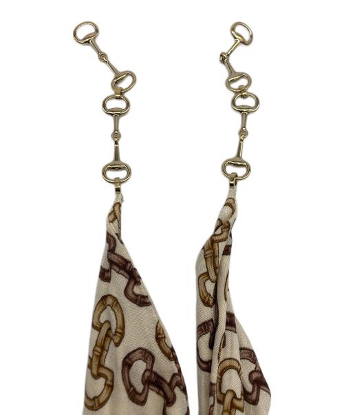 GUCCI（グッチ）GUCCI (グッチ) ワンピース ベージュ サイズ:SIZE40の古着・服飾アイテム