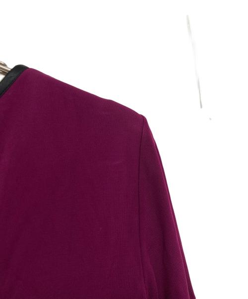 GUCCI（グッチ）GUCCI (グッチ) レイヤードデザインワンピ パープル サイズ:size Sの古着・服飾アイテム