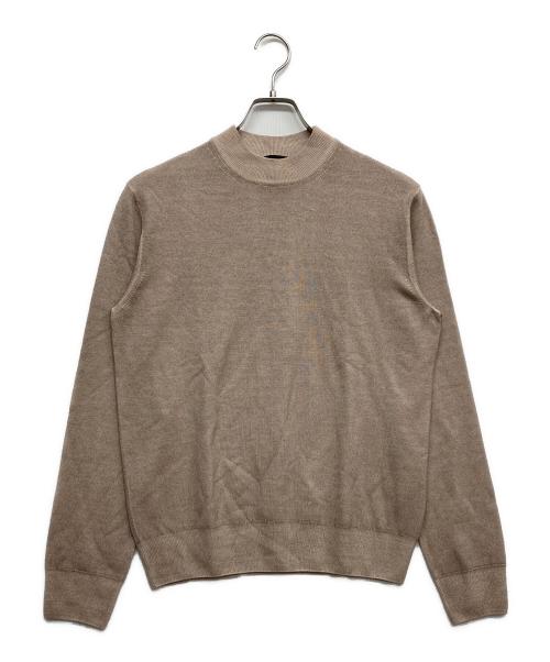 Cruciani（クルチアーニ）CRUCIANI (クルチアーニ) モックネック ハイゲージ ニット ベージュ サイズ:46の古着・服飾アイテム