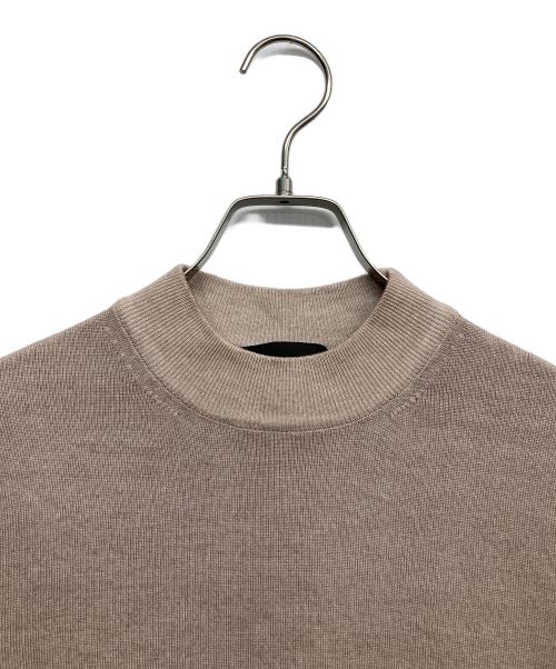Cruciani（クルチアーニ）CRUCIANI (クルチアーニ) モックネック ハイゲージ ニット ベージュ サイズ:46の古着・服飾アイテム