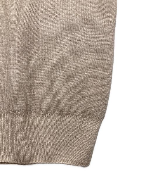 Cruciani（クルチアーニ）CRUCIANI (クルチアーニ) モックネック ハイゲージ ニット ベージュ サイズ:46の古着・服飾アイテム