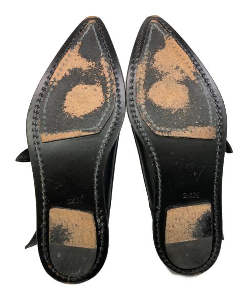 Y's Red Label（ワイズレッドレーベル）Y's Red Label (ワイズレッドレーベル) レザーシューズ ブラック サイズ:SIZE 24.5cmの古着・服飾アイテム