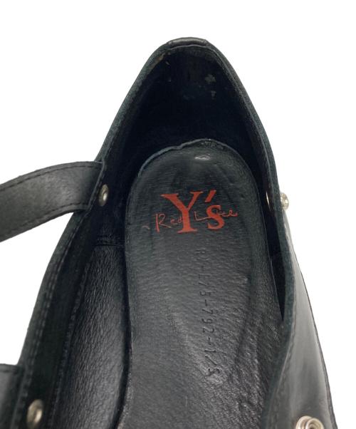 Y's Red Label（ワイズレッドレーベル）Y's Red Label (ワイズレッドレーベル) レザーシューズ ブラック サイズ:SIZE 24.5cmの古着・服飾アイテム