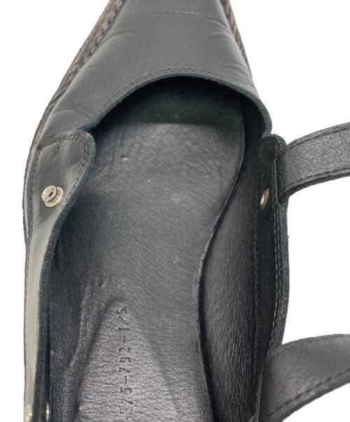 Y's Red Label（ワイズレッドレーベル）Y's Red Label (ワイズレッドレーベル) レザーシューズ ブラック サイズ:SIZE 24.5cmの古着・服飾アイテム