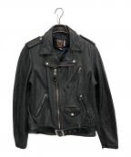 Schottショット）の古着「ライダースジャケット」｜ブラック