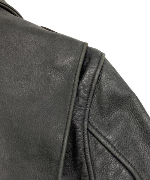 Schott（ショット）Schott (ショット) ライダースジャケット ブラック サイズ:SIZE 38 TALLの古着・服飾アイテム