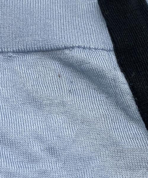 BURBERRY（バーバリー）BURBERRY (バーバリー) タートルネックニット スカイブルー サイズ:SIZE Mの古着・服飾アイテム