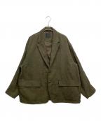 DAIWA PIER39ダイワ ピア39）の古着「TECH LOOSE 2B JACKET CORDUROY」｜カーキ