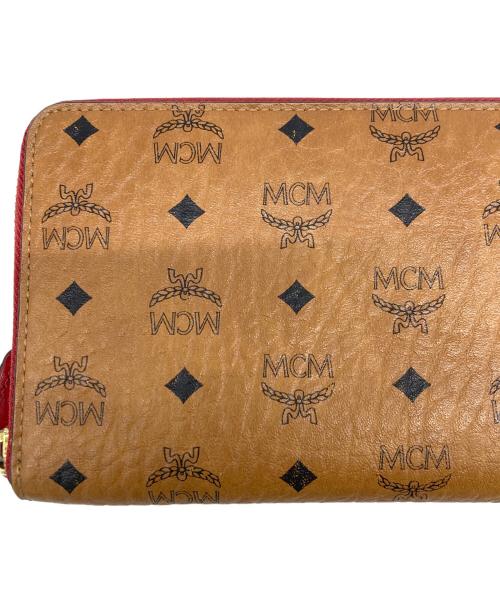 MCM（エムシーエム）MCM (エムシーエム) 長財布 ブラウンの古着・服飾アイテム