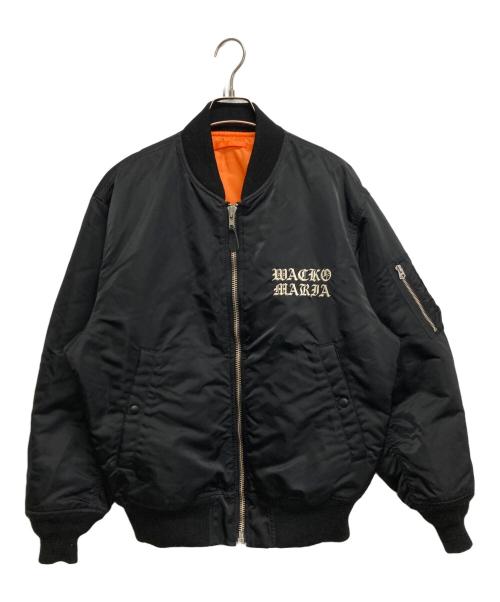 WACKO MARIA（ワコマリア）WACKO MARIA (ワコマリア) MA-1 FLIGHT JACKET ブラック サイズ:SIZE Sの古着・服飾アイテム
