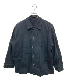 Y's for men（ワイズフォーメン）の古着「コットンカバーオール」｜ブラック