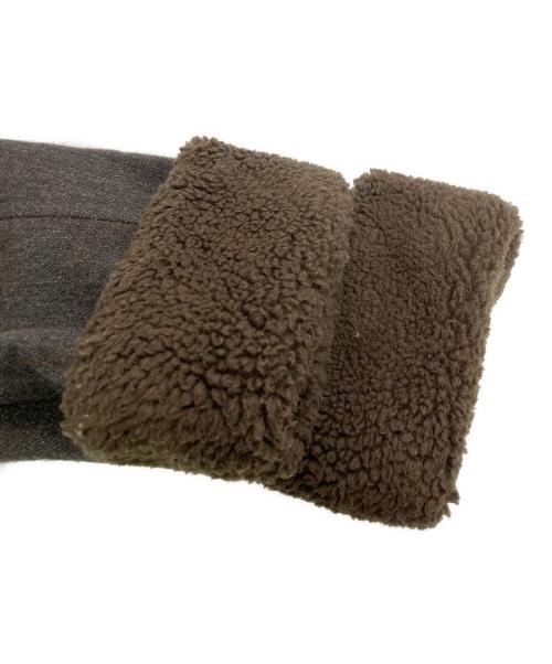 CLANE（クラネ）CLANE (クラネ) BOA COLLAR MILITARY COAT ブラウン サイズ:SIZE　1の古着・服飾アイテム