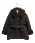 CLANE（クラネ）の古着「BOA COLLAR MILITARY COAT」｜ブラウン