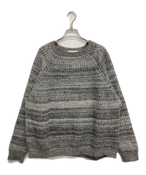 Gosha Rubchinskiy（ゴーシャラブチンスキー）Gosha Rubchinskiy (ゴーシャラブチンスキー) ラグランニット グレー サイズ:不明の古着・服飾アイテム