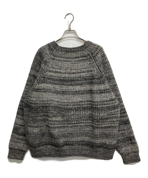 Gosha Rubchinskiy（ゴーシャラブチンスキー）Gosha Rubchinskiy (ゴーシャラブチンスキー) ラグランニット グレー サイズ:不明の古着・服飾アイテム