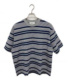 everyone（エブリワン）の古着「ボーダーTシャツ」｜グレー