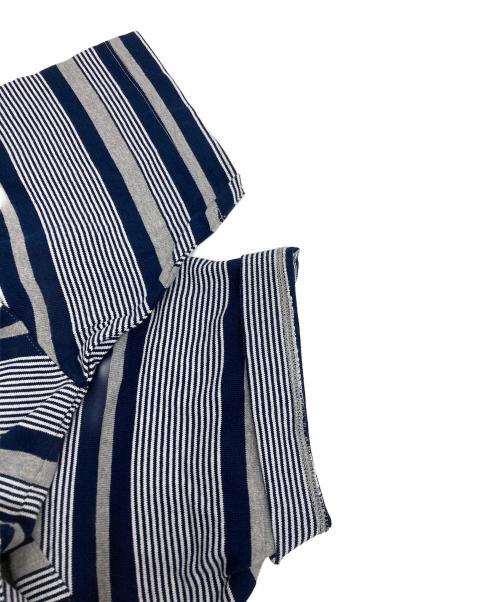 everyone（エブリワン）everyone (エブリワン) ボーダーTシャツ グレー サイズ:SIZE　Mの古着・服飾アイテム