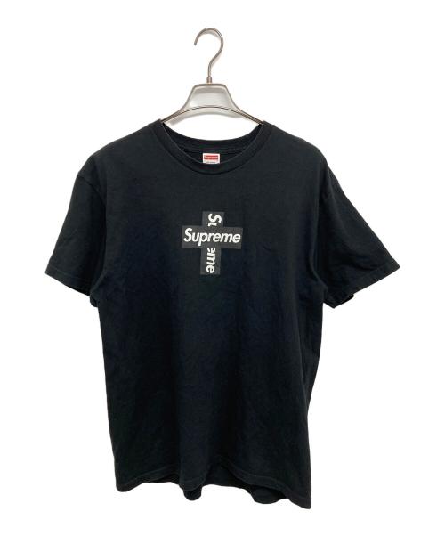 SUPREME（シュプリーム）SUPREME (シュプリーム) CROSS BOX LOGO TEE ブラック サイズ:SIZE　Lの古着・服飾アイテム