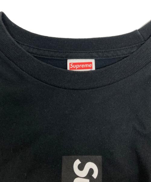 SUPREME（シュプリーム）SUPREME (シュプリーム) CROSS BOX LOGO TEE ブラック サイズ:SIZE　Lの古着・服飾アイテム