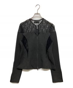 中古・古着通販】CLANE (クラネ) MESH LANTERN JACKET ブラック サイズ