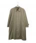 DAKS（ダックス）の古着「ライナー付きステンカラーコート」｜ベージュ